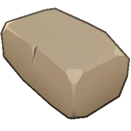 Cracked Cut Stone