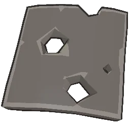 Piece of Perforated Metal